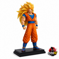 Figurine Dragon Ball Z Son Goku Super Saiyan 3 - 34 cm Édition Premium