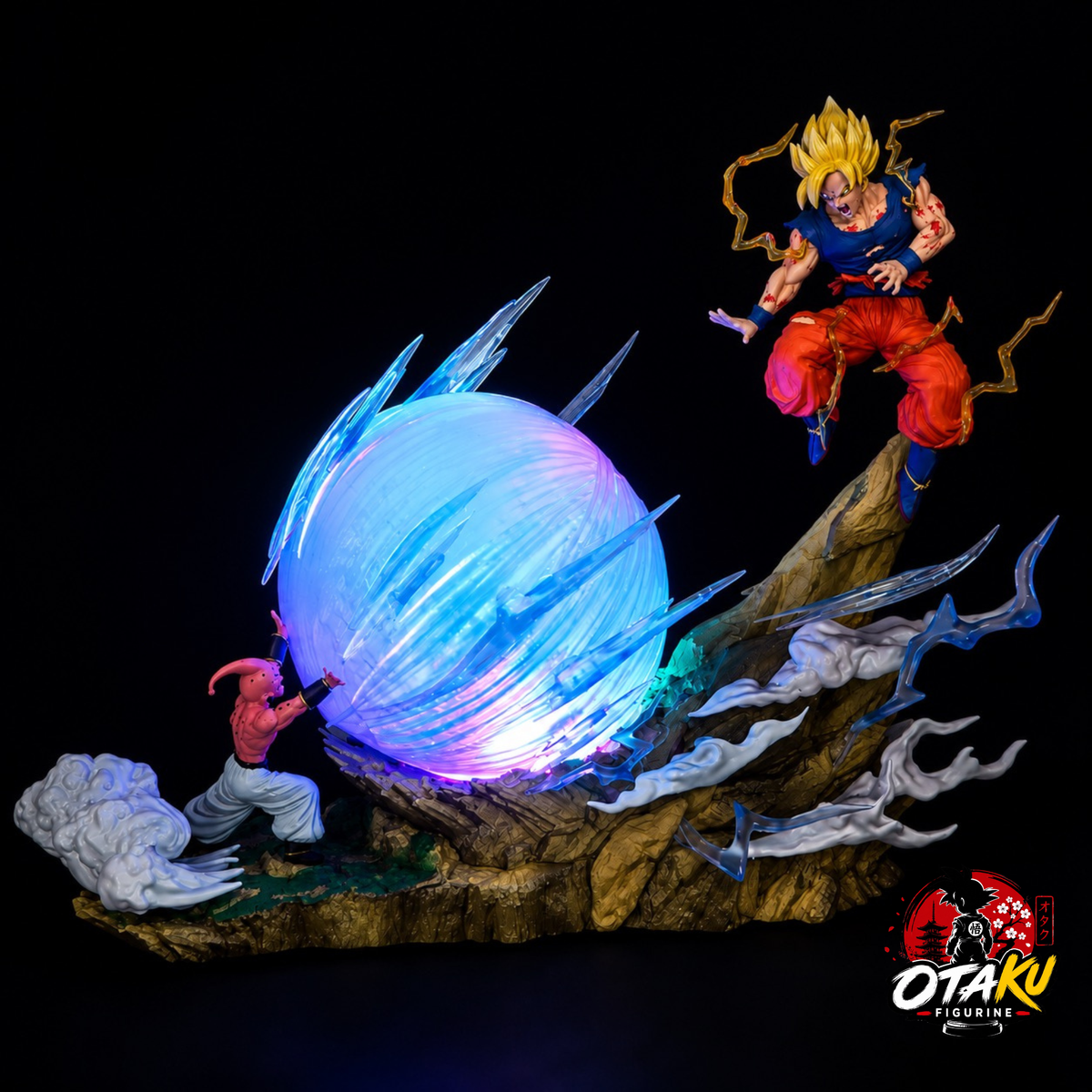Figurine Dragon Ball Z Son Goku VS Majin Buu – Premium