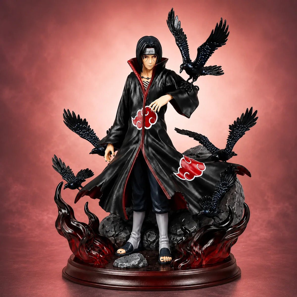 Figurine Itachi Uchiwa Genjutsu des Corbeaux - Naruto™