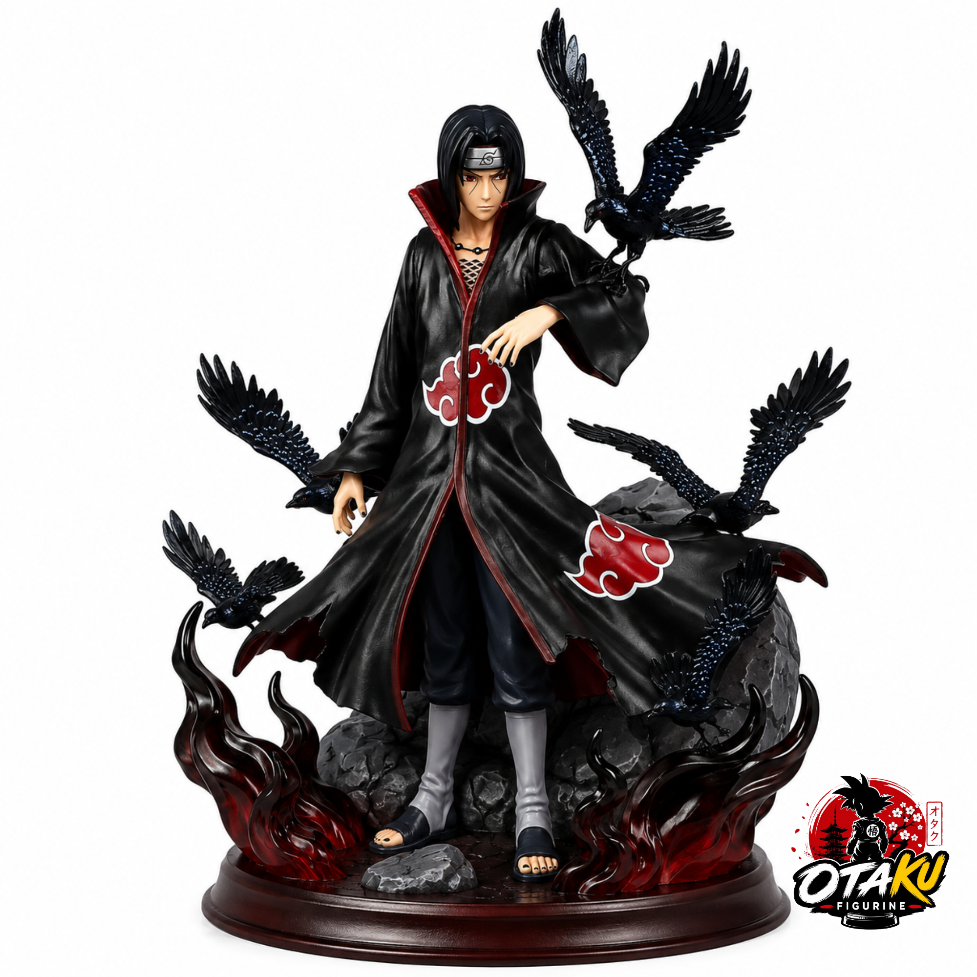 Figurine Naruto Shippuden – Itachi Uchiwa Akatsuki Collector 28 cm