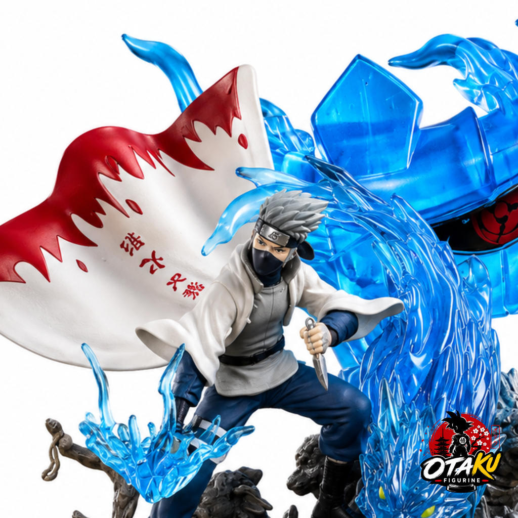 Figurine Naruto Shippuden – Kakashi Hatake Susano & Dragon d'Eau Collector 22 cm