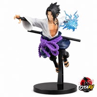 Figurine Naruto Shippuden Sasuke Uchiwa - 20 cm Chidori Édition Premium