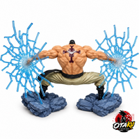 Figurine One Piece Barbe Blanche - 21 cm Effets d'Impact Amovibles