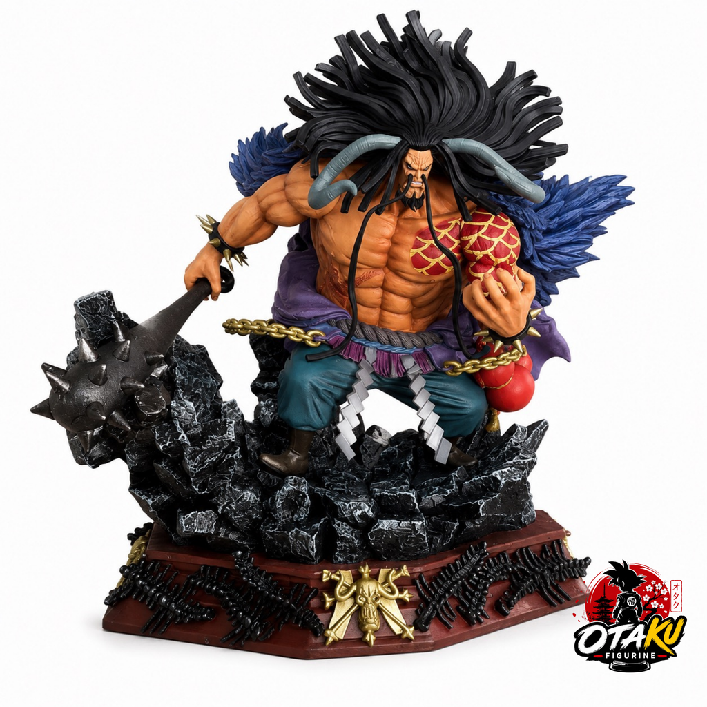 Figurine One Piece Kaido - 24 cm Massue Kanabo Édition Premium