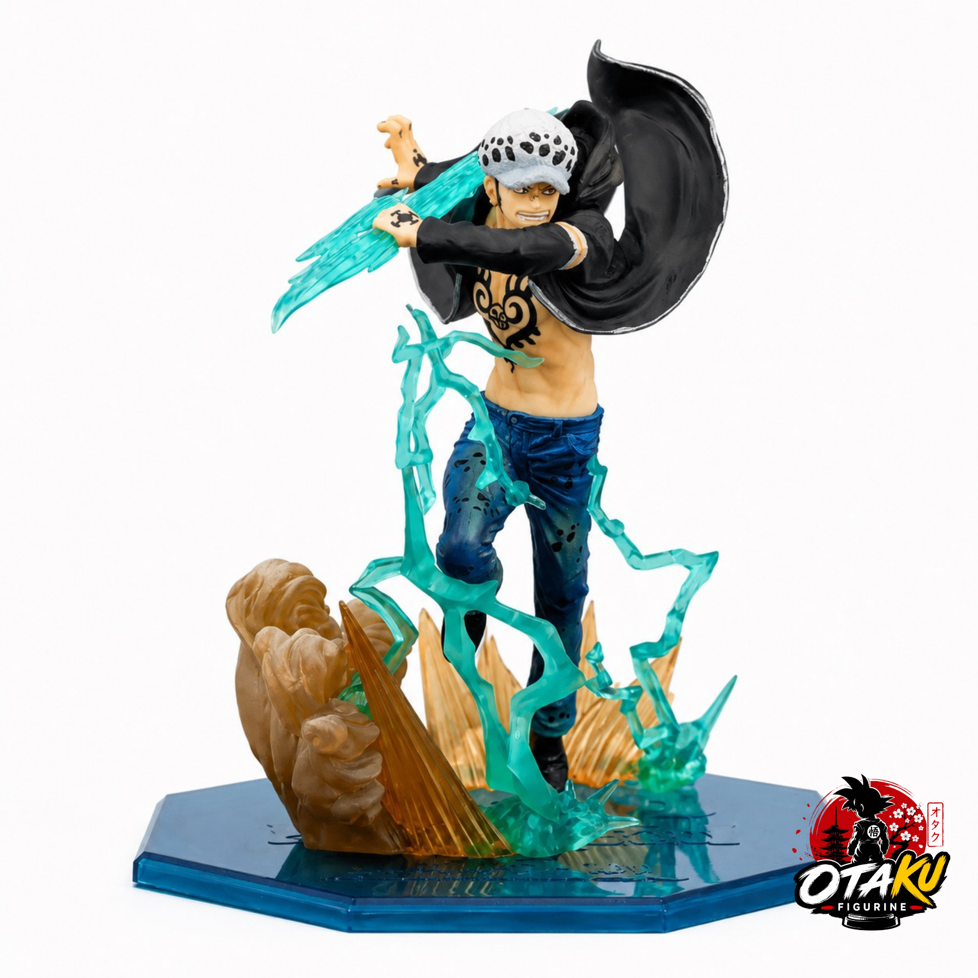 Figurine One Piece Law - 17 cm Effets d'Énergie