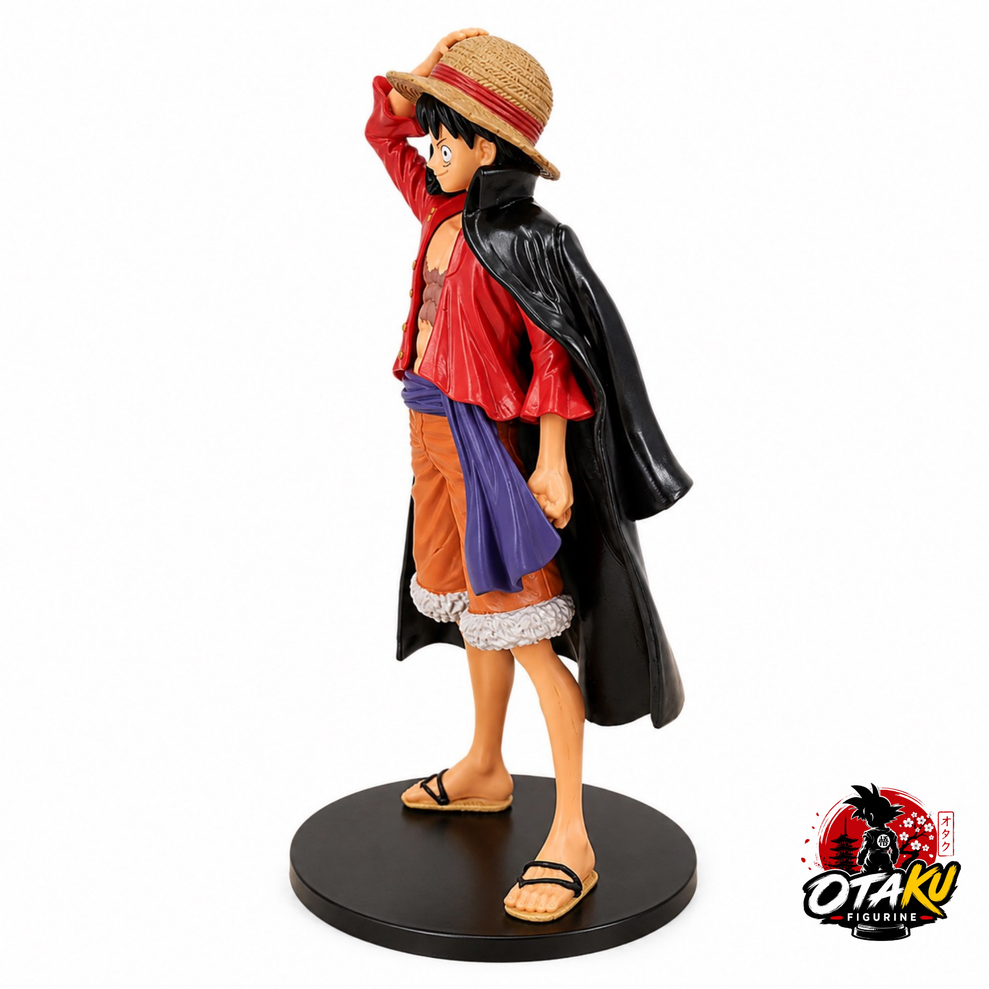Figurine One Piece Luffy - 15 cm Cape de l'Empereur