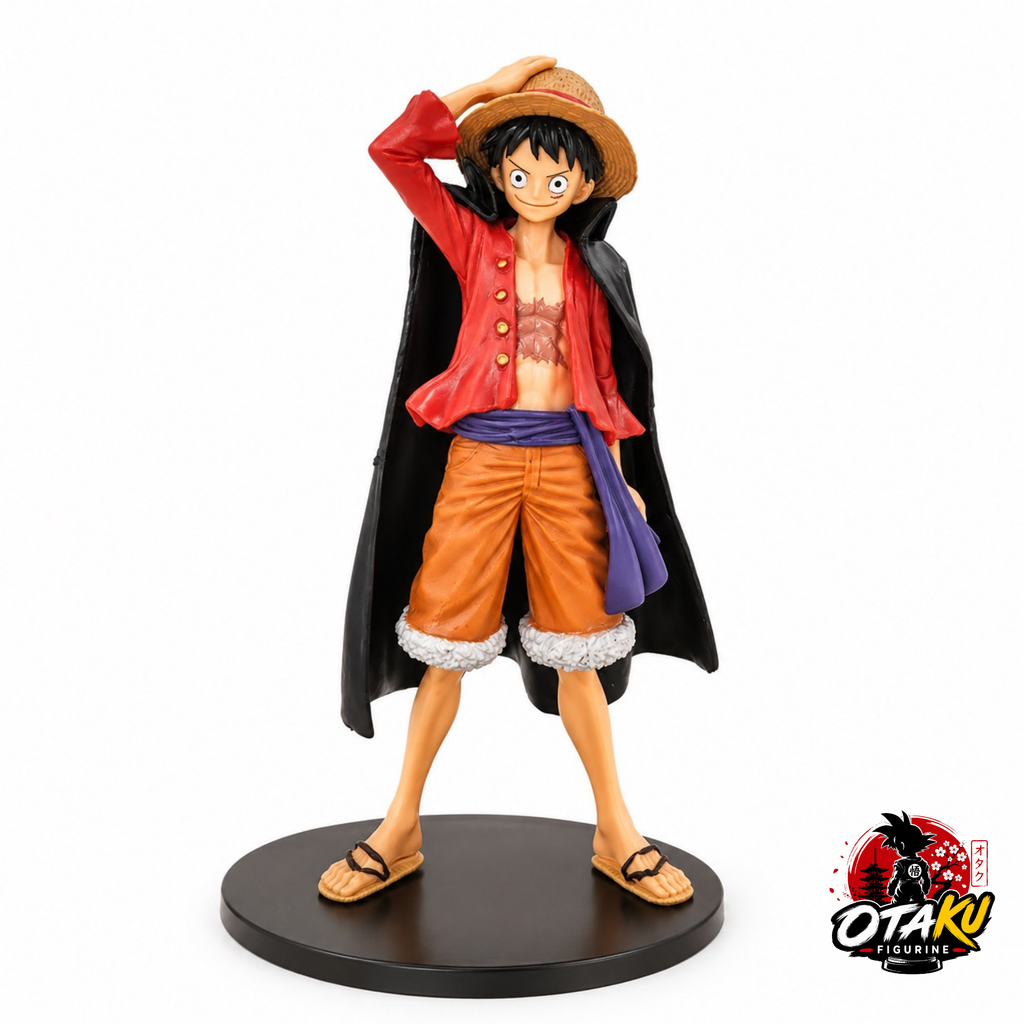 Figurine One Piece Luffy - 15 cm Cape de l'Empereur