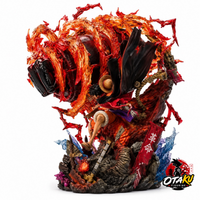 Figurine One Piece Luffy - 22 cm Poing LED Lumineux Édition Premium
