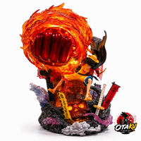 Figurine One Piece Luffy - 22 cm Poing LED Lumineux Édition Premium