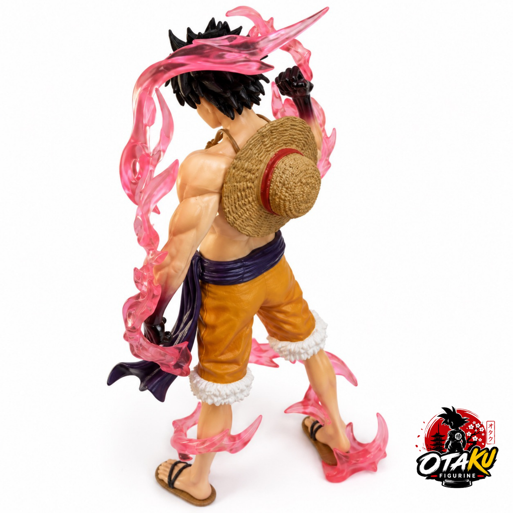 Figurine One Piece Luffy - 24 cm Effets Haki