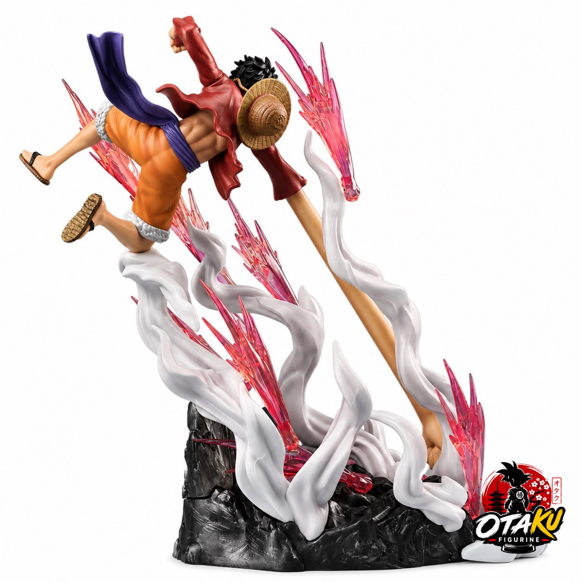 Figurine One Piece Luffy - 30 cm Édition Premium