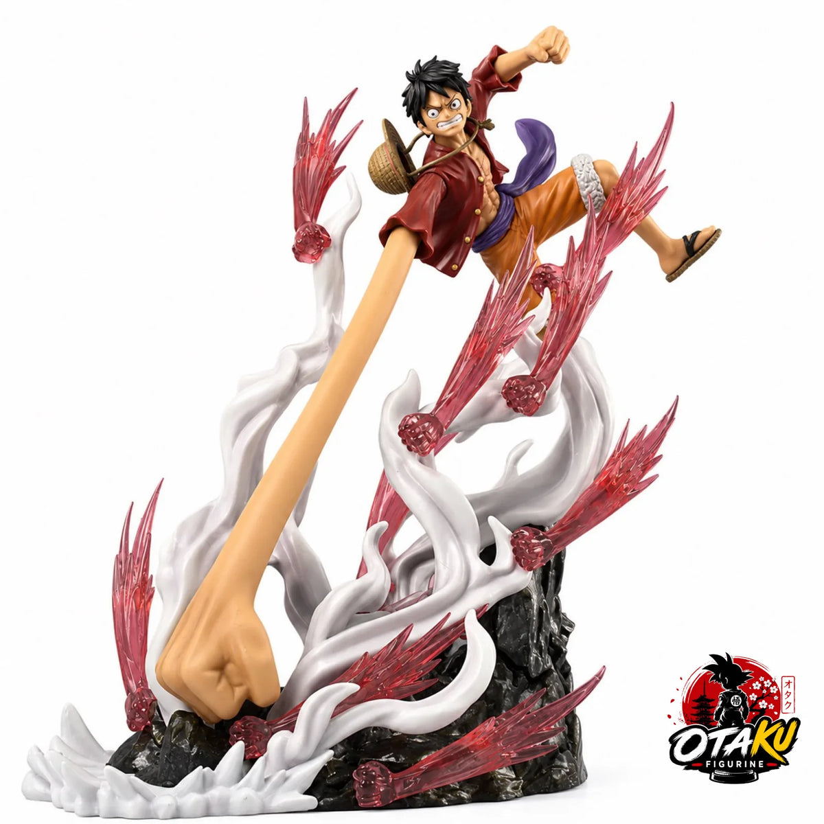 Figurine One Piece™ Luffy Gear 3 : Red Roc