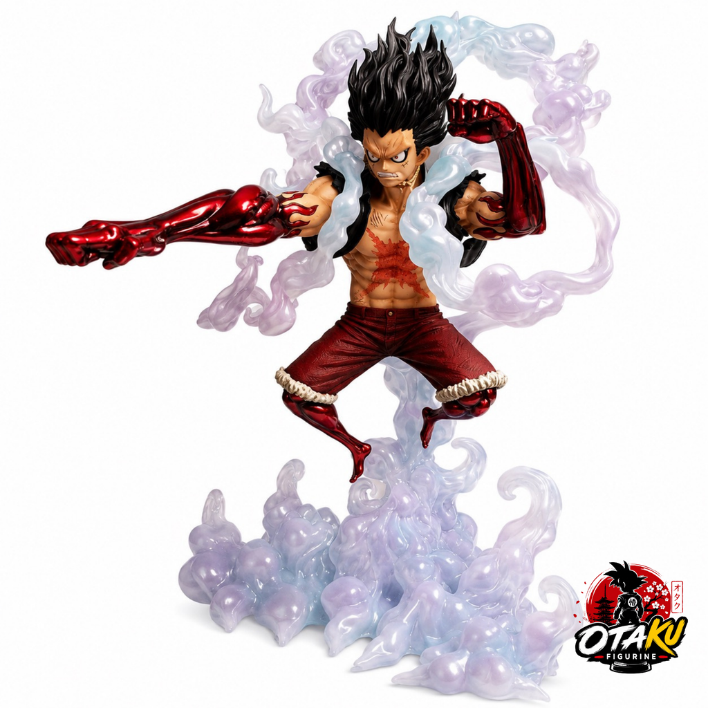 Figurine One Piece Luffy Gear 4 Snakeman - 32 cm Édition Premium