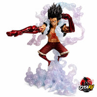 Figurine One Piece™ Luffy Snakeman : Face à Cracker
