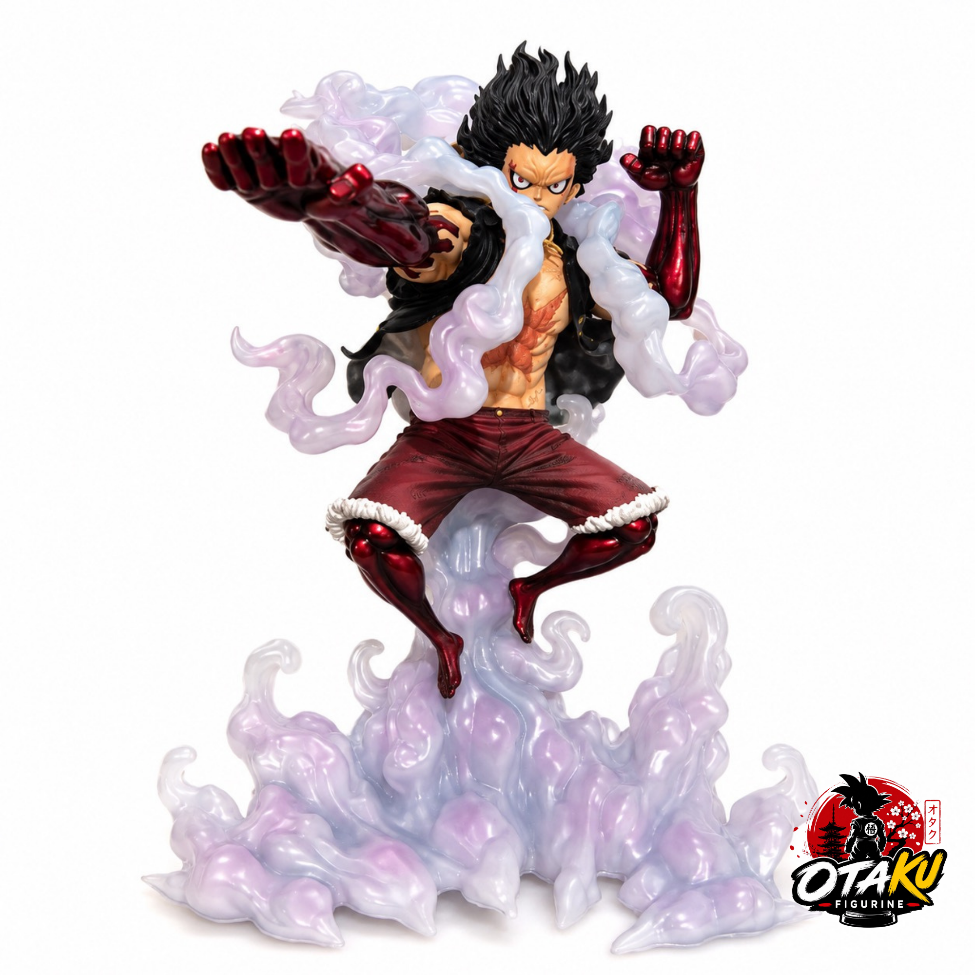 Figurine One Piece Luffy Gear 4 Snakeman - 32 cm Édition Premium