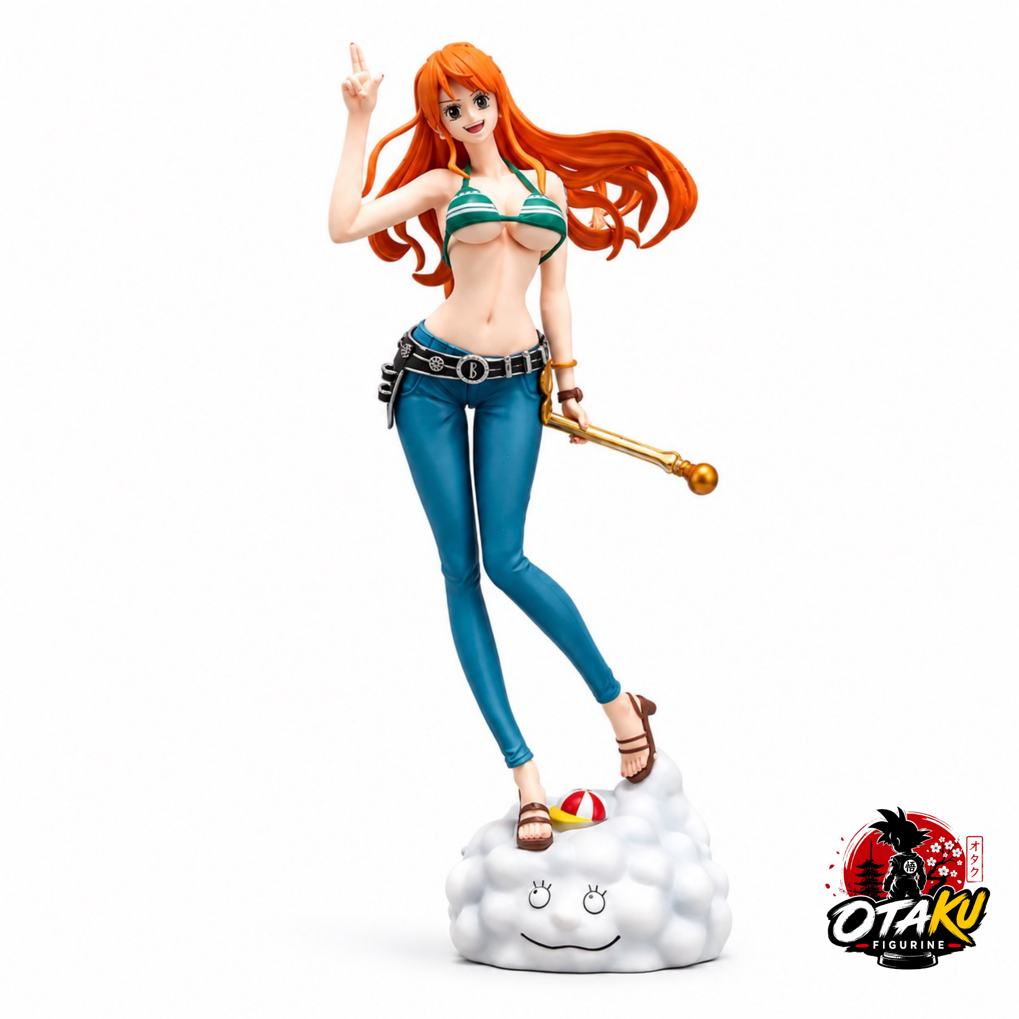 Figurine One Piece Nami - 22 cm Édition Premium