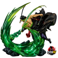 Figurine One Piece Roronoa Zoro – Edition Collector Avec Socle Lumineux