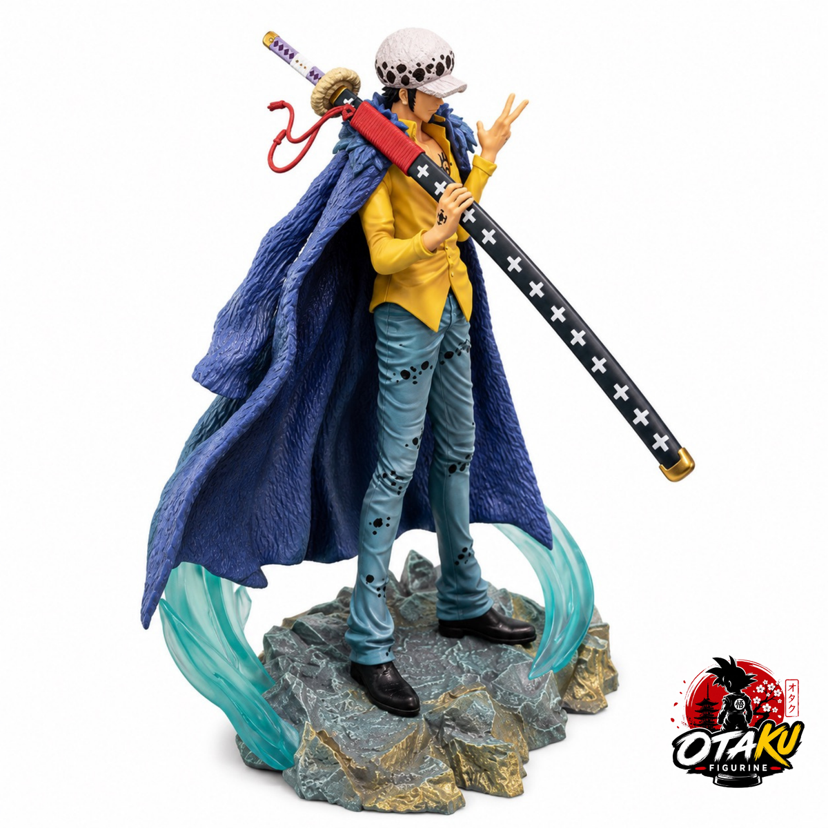 Figurine One Piece Law - 27 cm Main Interchangeable Édition Premium