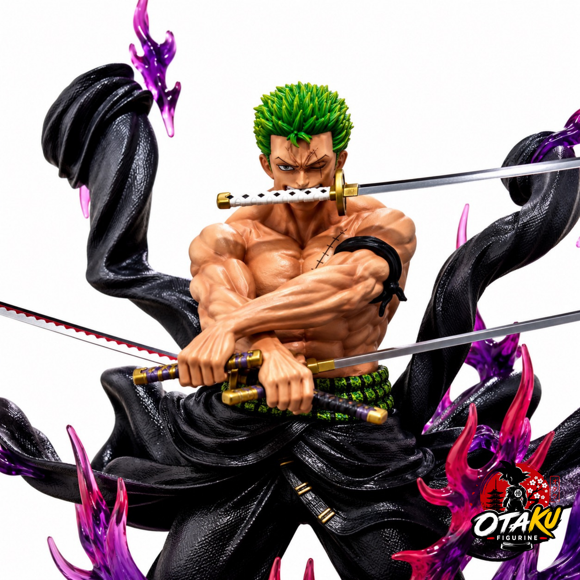 Figurine One Piece Zoro - 29 cm Trois Sabres Édition Premium