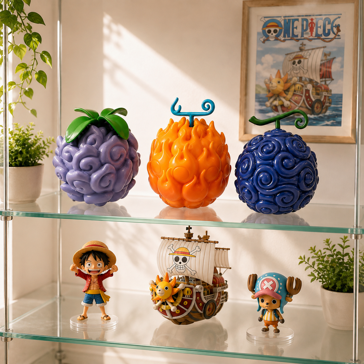 Fruits du Démon Mera Mera, Gomu Gomu & Yami Yami - One Piece™