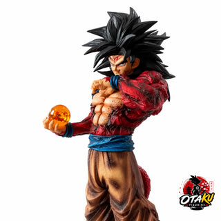Statue Son Goku Super Saiyan 4 avec Boule de Cristal - Dragon Ball Z™