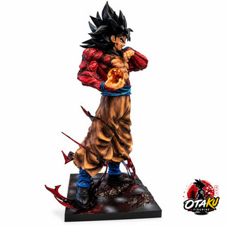 Statue Son Goku Super Saiyan 4 avec Boule de Cristal - Dragon Ball Z™