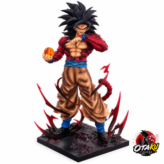 Statue Son Goku Super Saiyan 4 avec Boule de Cristal - Dragon Ball Z™